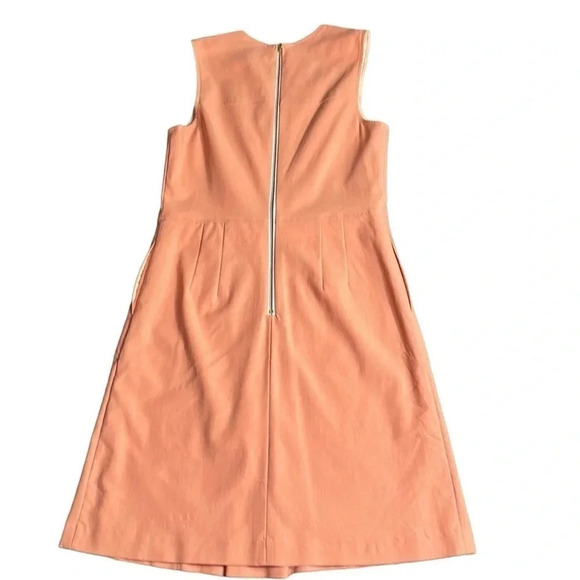 Sara Campbell dress women size 6 , coral,classy,lined, chic,dress.Career,event - Picture 9 of 12